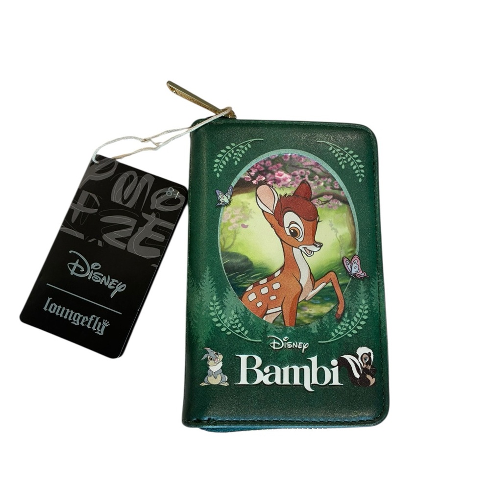 Loungefly DISNEY Bambi Classic Book Zip Around Wallet